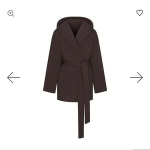 Wrap coat SKIMS